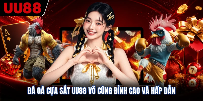 Đá gà cựa sắt UU88 vô cùng đỉnh cao và hấp dẫn